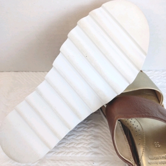 Gerry Weber Wedge Slide Sandals - Picture 5 of 7